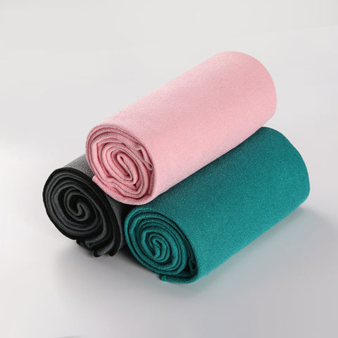 Corner Wrapping Non-Skid Yoga Mat Towel