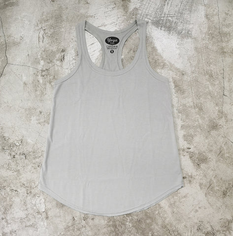 Ladies Tank Top- Light Grey